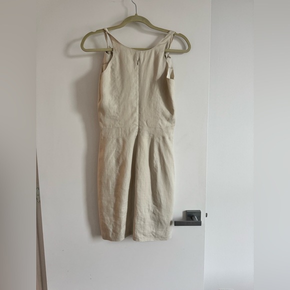 Vintage Giorgio Armani Linen Dress (Presumed 90s) – Size S quiet luxury - Picture 5 of 7